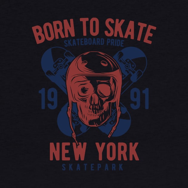 Born To Skate New York by BrillianD